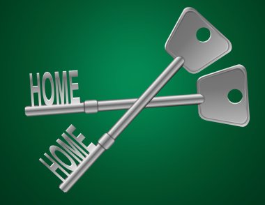 Home security concept. clipart