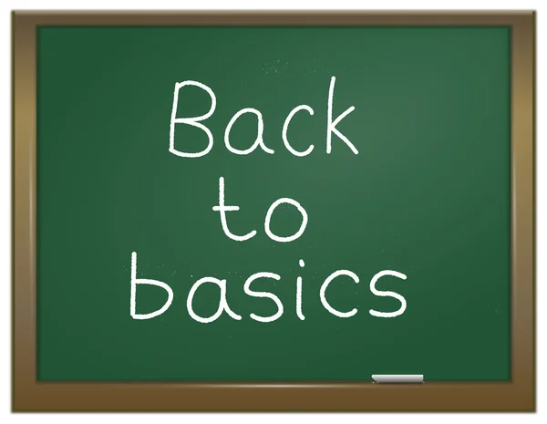 Back to basics. — Stock Photo, Image