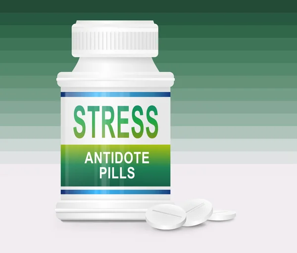 Concetto di stress . — Foto Stock