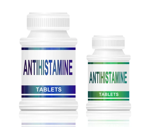Médicaments antihistaminiques . — Photo