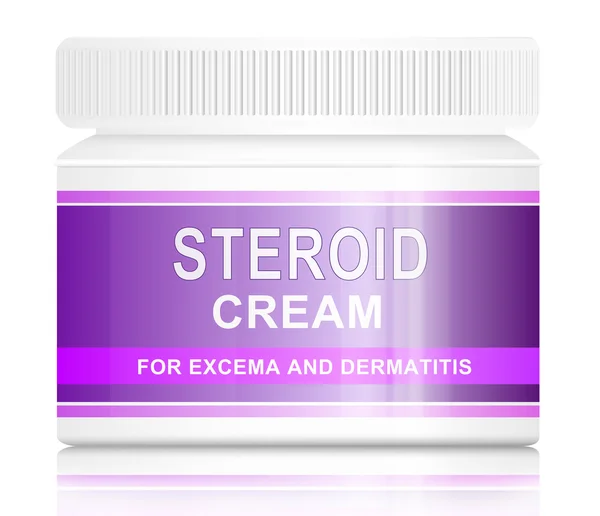 Steroid-Creme. — Stockfoto