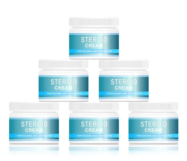 Steroïde crème. — Stockfoto
