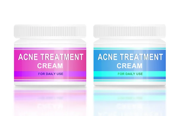 Acne cream. — Stock Photo, Image
