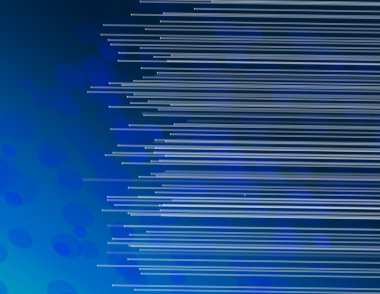 Blue fiber optic abstract. clipart