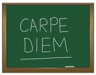 Seize the day. clipart