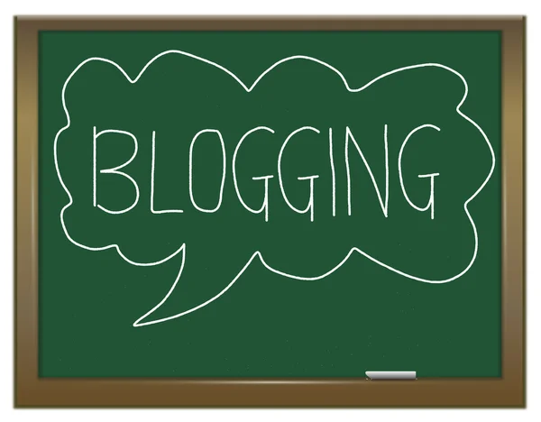 Blogging concept. — Stock Photo, Image