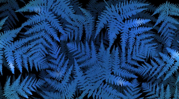 stock image Blue fern background.