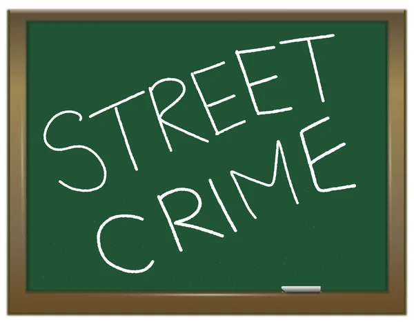 Street crime concept. — Stockfoto