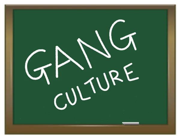 Conceito de cultura de gangues . — Fotografia de Stock