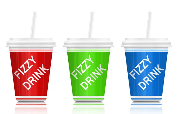 stock image Fizzy drinks.