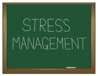 Stress management. clipart