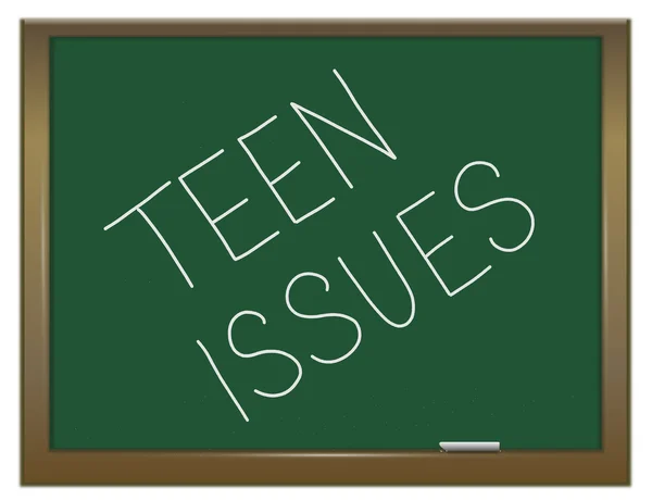 Teen issues. — Stock Photo, Image