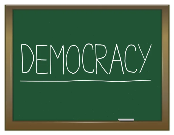 Conceito de Democracia . — Fotografia de Stock