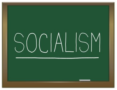 Socialism concept. clipart