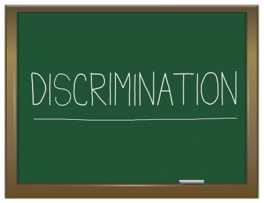 Discrimination concept. clipart