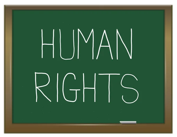 Pojęcie praw człowieka. — Zdjęcie stockowe