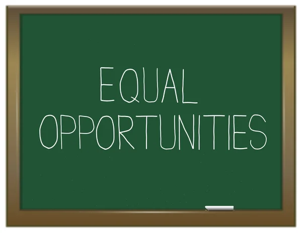 Igualdade de oportunidades . — Fotografia de Stock