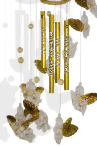 stock image Wind chime with little angels