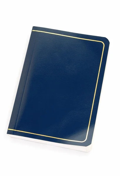 Mavi kitap — Stok fotoğraf