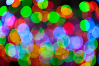 renkli bokeh