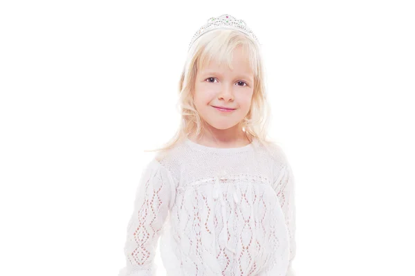 Studio portrait of beautiful little girl — Stock Photo, Image