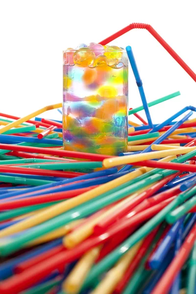 Large Group of straws — Stock Photo, Image