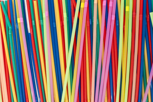 Plastic straw — Stock Photo, Image