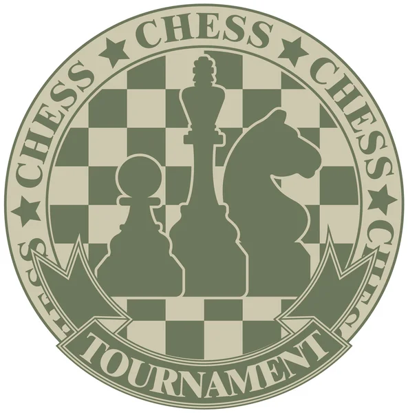 stock vector Chess tournament symbol