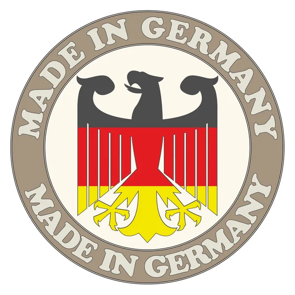 Made in Germany Symbol — Stockvektor