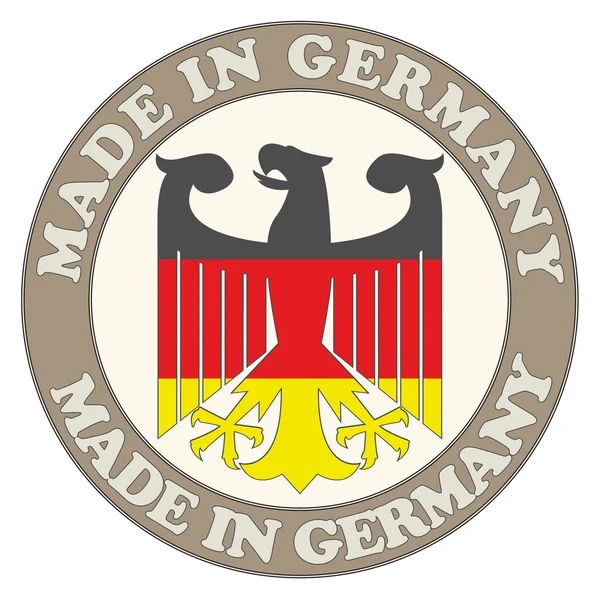 stock vector Made in Germany symbol