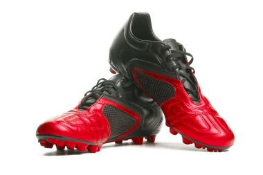Football boots. Soccer boots. clipart
