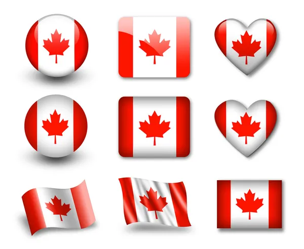 Bendera Kanada — Stok Foto