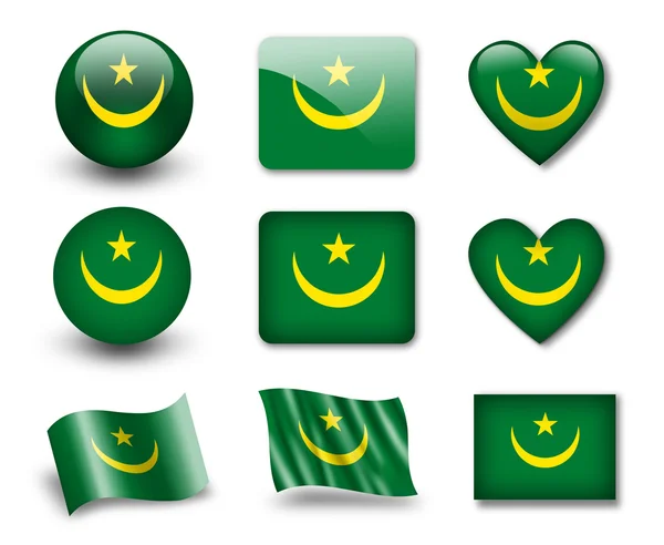 Le drapeau mauricien — Photo