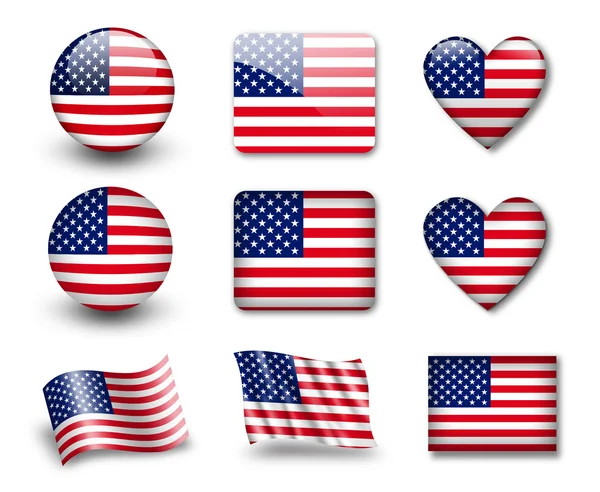 The USA flag — Stock Photo, Image