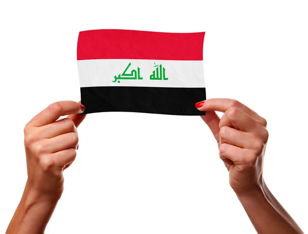 इराकी ध्वज — स्टॉक फ़ोटो, इमेज
