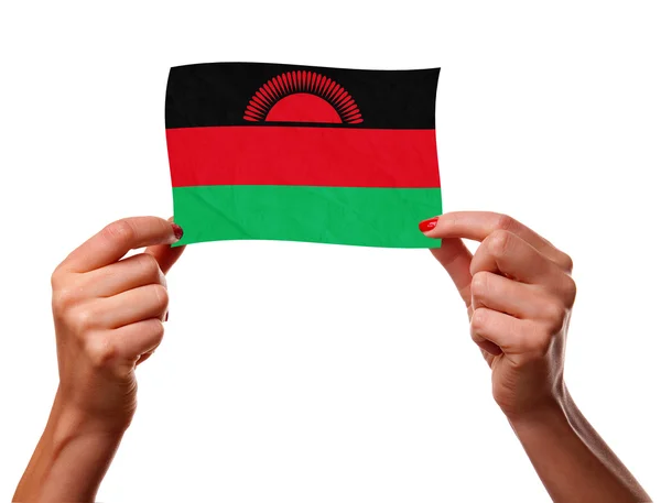 La bandera de Malawi — Foto de Stock