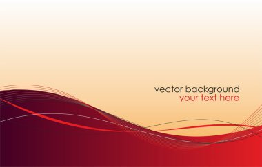 Abstract red background clipart