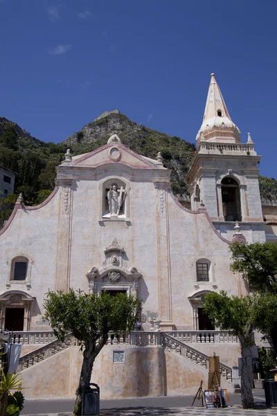 Chiesa di san giuseppe, Taormina — Stok fotoğraf