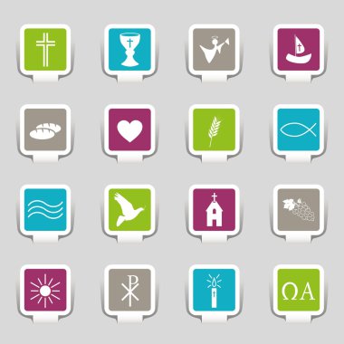 16 Icons Religion clipart