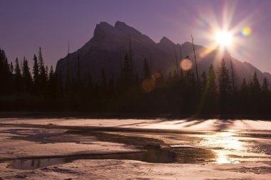 Mount Rundle Reflections clipart