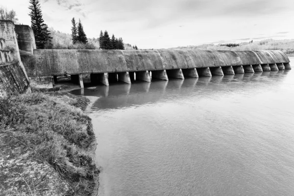 Barragem Hidrelétrica LaColle Falls — Fotografia de Stock