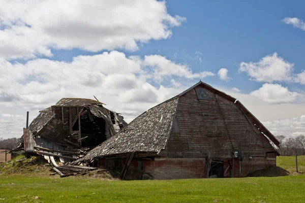 stock image Natures Toll on a Barn