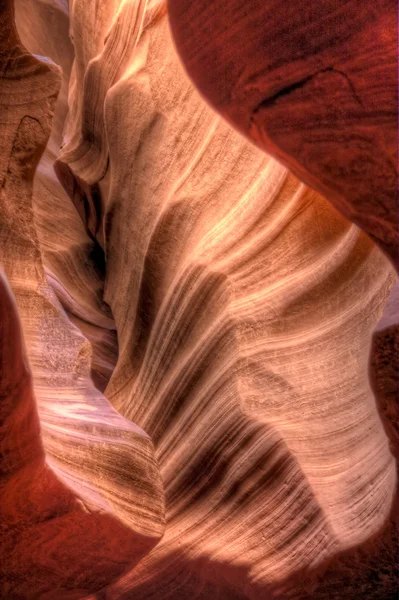 Mura di Antelope Canyon — Foto Stock