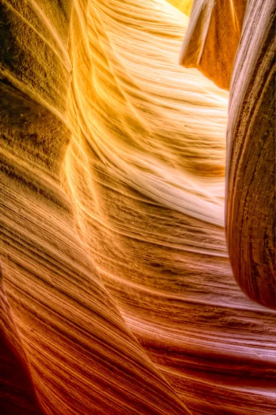 Paredes de Antelope Canyon — Fotografia de Stock