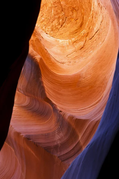 Stěny antelope Canyon — Stock fotografie