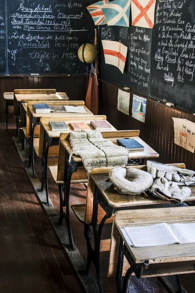 빈티지 교실 — 스톡 사진
