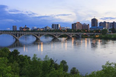 Saskatoon Skyline clipart