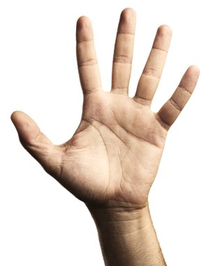 Hand symbol clipart