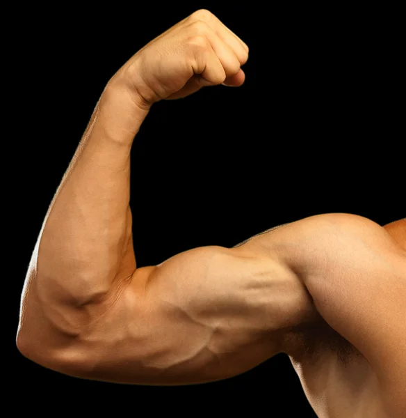 Silny biceps — Zdjęcie stockowe