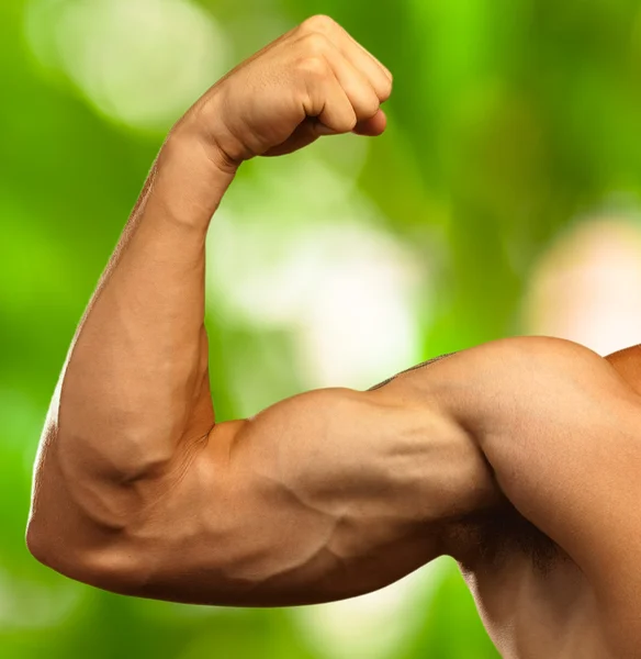 Strong biceps — Stock Photo, Image